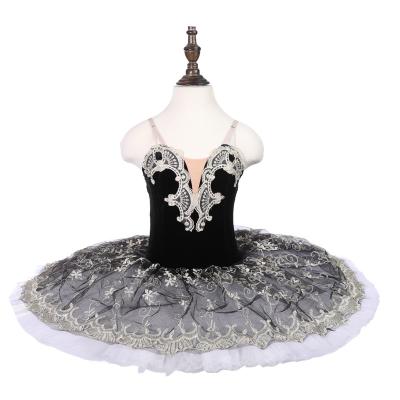 China High Quality Swan Lake Performance ARD8043 Swan Lake Black Flower Ballet TUTU Costume New After for sale