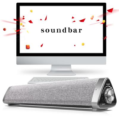 Cina Altoparlante senza fili 10W di Bluetooth Soundbar del portatile 5,0 per stereotipia del PC/TV 3D in vendita