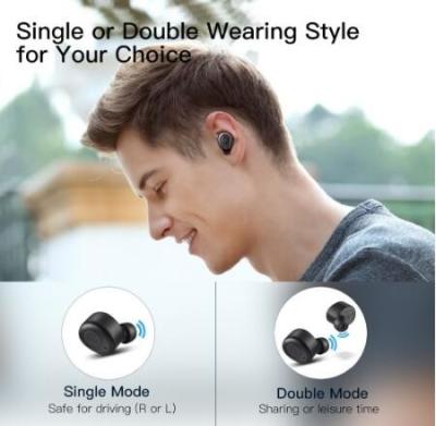 China Draadloze TWS Bluetooth Stereoearbuds de Hoofdtelefoonoortelefoons Wavefun X Peulen 2 van AAC Te koop