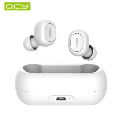 China De dubbele Hoofdtelefoon van Microfoonbluetooth, 3D Stereo Draadloze Oortelefoon QCY QS1 TWS 5,0 Te koop