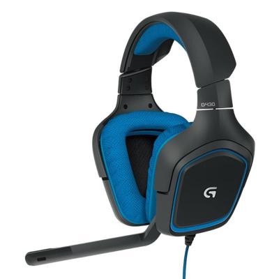 中国 ヘッドホーンの賭博のヘッドホーンUSBを取り消す騒音は7.1環境調節可能なLogitech G430をワイヤーで縛りました 販売のため