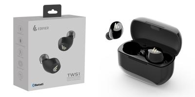 中国 EDIFIER TWS1 Bluetoothの電話Earbuds V5.0 AptXのタッチ・コントロールIPX5人間工学的の設計 販売のため