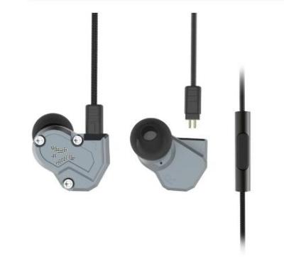 China HIFI DJ Monitor Running Sport Earphone Earplug Headset Hybrid RevoNext QT3 2DD 2BA for sale