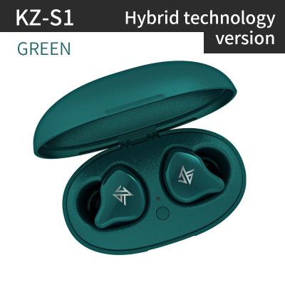 China KZ S1 S1D TWS Waar Draadloos Bluetooth 5,0 Lawaai die van de de Aanrakingscontrole van Oortelefoons het Dynamische/Hybride Earbuds Sporthoofdtelefoon annuleren Te koop