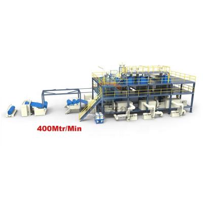 China Factory Factory Recommended Factory PP Spunbond Nonwoven Fabric Machine Production Line for sale