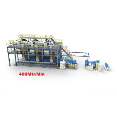 China Factory manufacturer direct sales textile fabric pp nonwoven meltblown nonwoven fabric making machine for sale