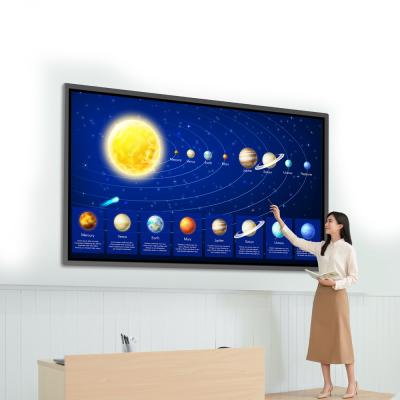 China 75 Inch Digital Displayer LCD Touch Screen Conference Smooth Registering Machine High Quality Interactive Flat Panel for sale