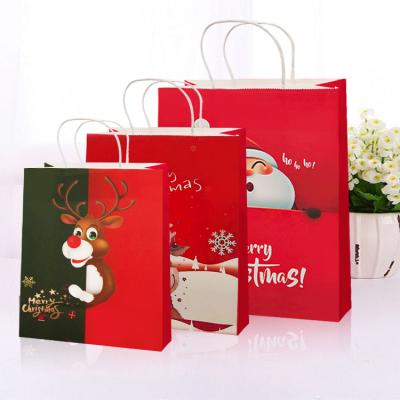 China paper & Cardboard Manufactures Custom Paper Bags Waste Cut Thermal Side Gusset Stent Promotional Shopping Bag With Reinforced Bottoms With Handles for sale