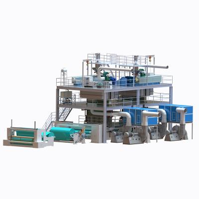 China Factory 2400MM PP Spunbond Non Woven Fabric Machine For Sale for sale