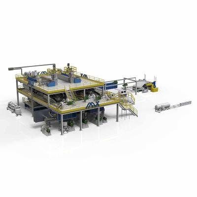 China Factory PP meltblown spunbond nonwoven fabric making machine melt blown nonwoven fabric making machine for sale