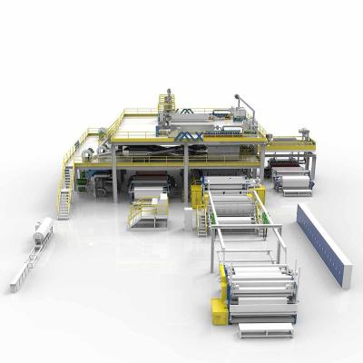 China Factory Machinery Equipment Fully Automatic Hot Selling Nonwoven Fabric Machine for sale