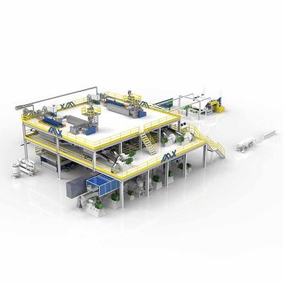 China Factory 2400MM PP Spunbond Non Woven Fabric Machine Textile Machinery For Sale for sale