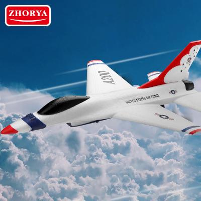 China Zhorya 2.4G 2CH Airplane Zhorya 2.4G 2CH Thunderbirds F-16 EPP Air Plane Model Remote Control rc plane toy R/C PLANE for sale