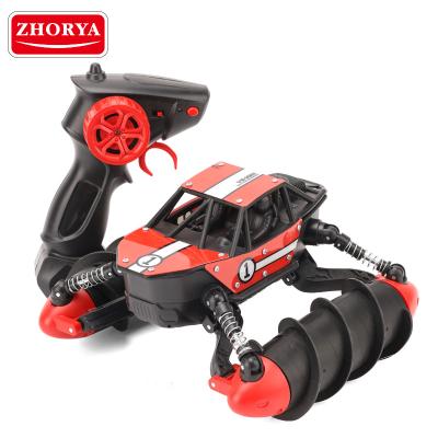 China RC Hobby Zhorya Kids Toys Kids Toys Electric Off Road Toyes Rc Stunt Remote Control Diecast Amphibian Car for sale