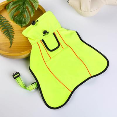 China China Sustainable Manufacturer A Jacket To Protect The Belly Fabric Waterproof Pet Clothes Jacket With Reflective for sale