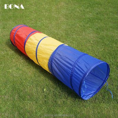 China Jump 2017 Hot-selling 6 feet kids play tent tunnel outdoor play tunnel, plastic child play tunnel for sale