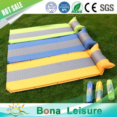 China Lightweight Comfortable Portable Lightweight Self Inflatable Sleeping Mats / Mattress For Camping And Hiking for sale