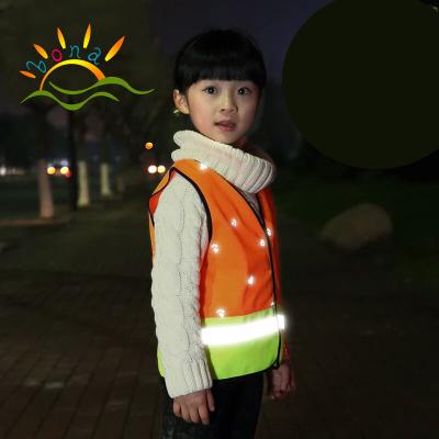 China Breathable Perfect Performance High Visibility Child Safety Vest For Kids for sale