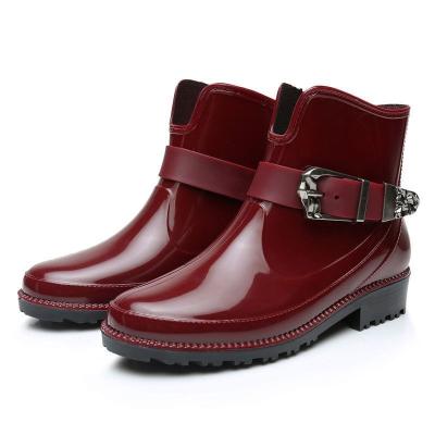 China CUSHIONING 2022 Factory Price Wholesale New Fashion Rain Boots For Women for sale