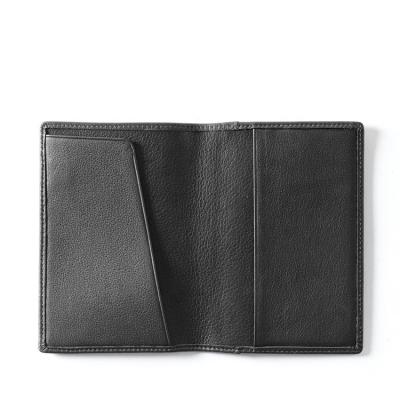 China Fashion Customized Classic Standard High Quality Genuine Leather Passport Holder for sale