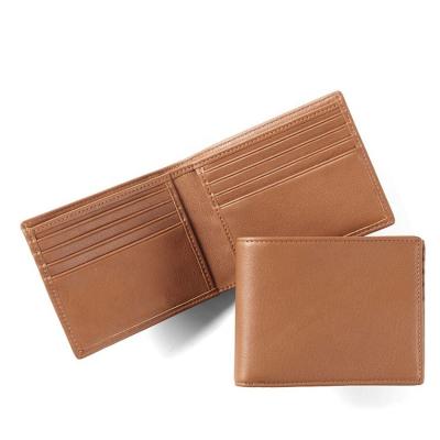 China RFID Custom Branded Logo Full Grain Leather 3.5