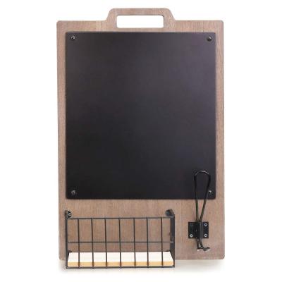 China Rustic Home Hotel Rastaurant Chalkboard With Main Post Arrange Decorative Wall Chalkboard Wooden Chalkboard for sale