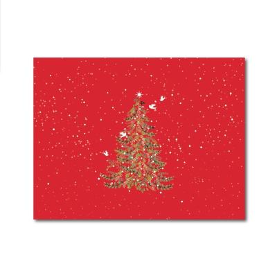 China Europe Paper Cut Christmas Cards And Custom Creative Envelope Christmas Greeting Cards for sale