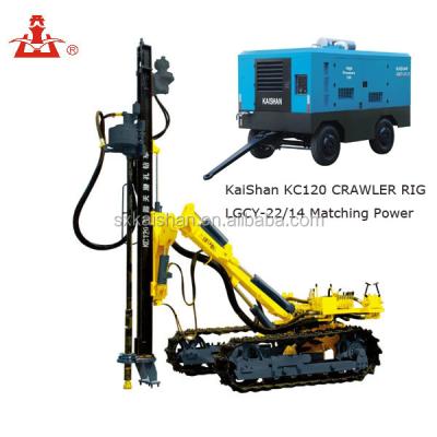 China energy & Portable Hydraulic Mining KaiShan KG920A Crawler Rig / Manual Drilling Rig For Stone for sale