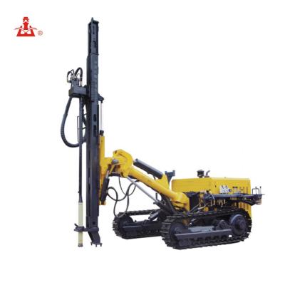 China Pneumatic Ore 102-152mm Diameter 25m Depth Crawler Rock Cutting Drilling Rig Machine KG935S Diesel And Electric Power, for sale