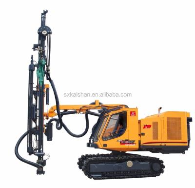 China High Drilling Efficiency Tophammer Drill Rig KL511 with huge coverage area of ​​26.5 sq m in one position in open gold cutting mine for sale