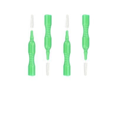 China Manufacturer'S Hot - Selling Reusable Interdental Brush Cylindrical Intertooth Brushes In Rich And Comfortable Colors for sale