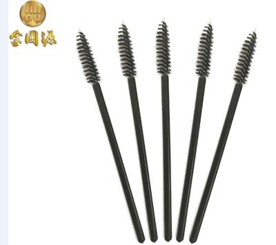 China Makeup Eyelash Brush Mascara Wand Disposable Mascara Brush Nylon, Stainless Wire, PS Handle for sale