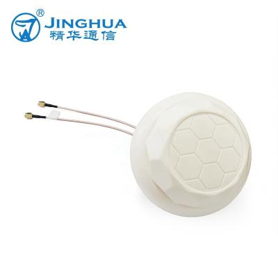 China New Design 5G MIMO 3800MHz 8dBi Wireless IOT Solutions New Design 5G MIMO 3800MHz 8dBi Dome Antenna 5G Polarized Dual Antenna for sale