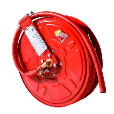 China â ‰ ¥ 6m outdoor high quality cold rolled fire fighting mild steel fire hose coil with spout for sale