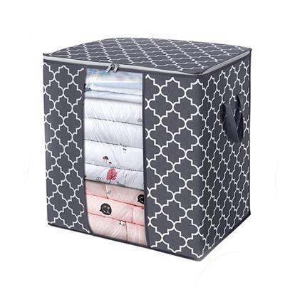 China Toy Storage Box Foldable Kids Fabric Cubes Organizer Fabric Storage Chest Binswith Viable Large Folding Lid for sale