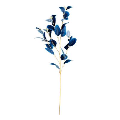 China Minimalist Wholesale Eucalyptus Leaves Wedding Household Decor Plans Artificial Flower for sale