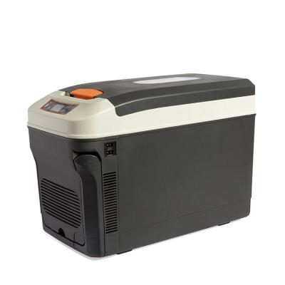 China High Quality Car 35L Cooler Heater Refrigerator Portable Cooler Box Mini Plastic Cooler Box for sale