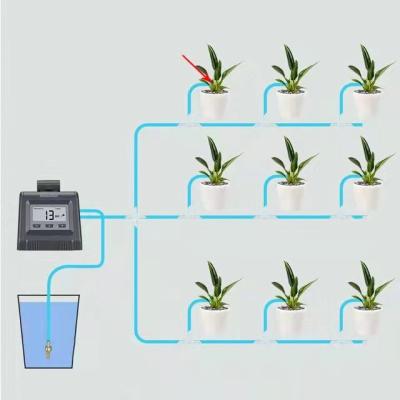 China Wifi Smart Drip Irrigation System Home Plastic Wireless Timing Watering Device Automatic Watering Controller For Plants for sale