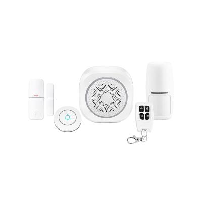 China Tuya RSH Smart Home WIFI Alarm and Doorbell System WIFI Alexa IFTTT KIT Alexa Wireless Voice Control for sale