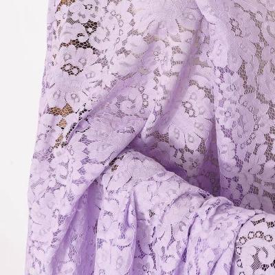 China High-grade water-soluble lace fabric, background fabric, curtain, tablecloth, dress fabric computer embroidery decorative lace for sale