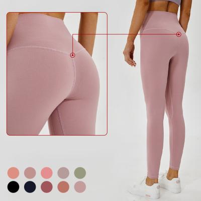 China Custom Logo Women Breathable Fitness Wear Leggings Gym Sports Eco Friendly Gaiters Yoga Pants for sale