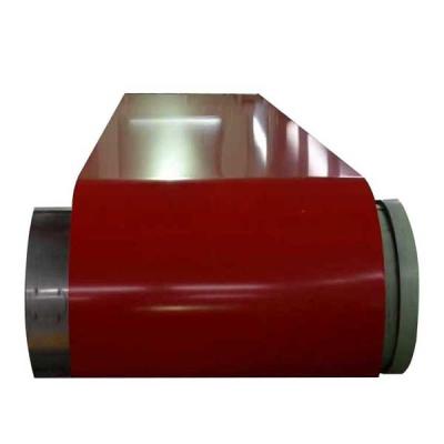 China Color coated steel coil 0.35x1250mm china port / Colorful steel coil ral 3011 for sale