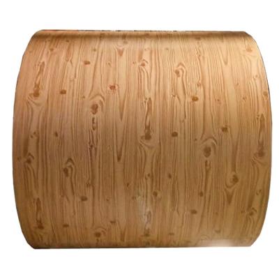 China Pattern ppgi coil / Wood print ppgi / dark wood 3D ppgi 0.4x1250mm for sale