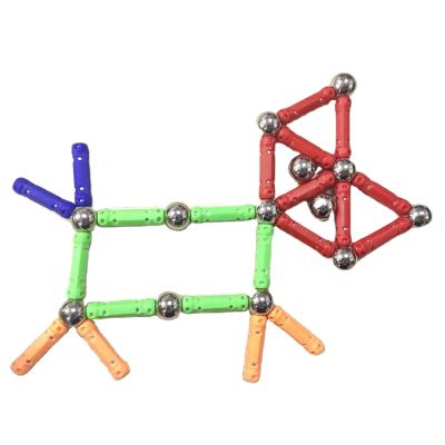 China Colorful Industrial Magnet Kids Thinking Developmental Puzzle Neodymium Toys Magnet Building Toys for sale