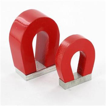 China AlNiCo Industrial Horseshoe Magnet U-shaped Magnet for sale