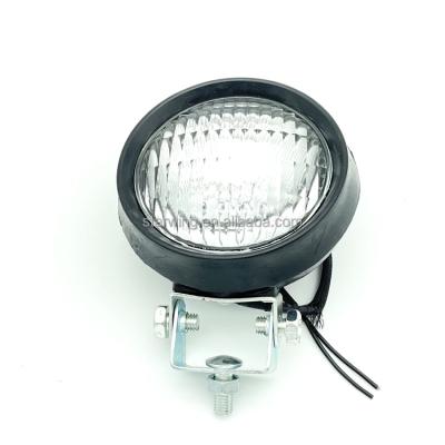 China Automotive Industry Factory Directly 12V/24V PAR36 Sealed Beam Halogen Sealed Beam Rubber Working Lamp For Fork Truck Tractor Light for sale