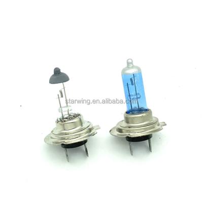 China Best price clear high quality h7 auto car headlight bulb halogen bulb super white super white auto bulb for nissans toyota ford car for sale