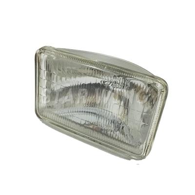 China Glass / Filament 5 Inch Square 4x6 Filament Sealed Beam 4652 / 6001 / 6000 / 4651 for sale