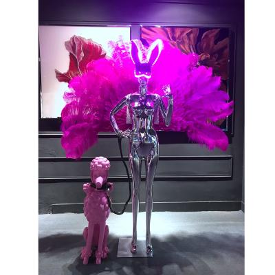 China Europe Design Style Resin Metal Sculpture Indoor Luxury Of Home Decoration Decorative Sculptures Statue for sale