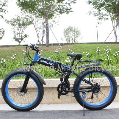 China CHINA ebike standard 26 INCH ELECTRIC FOLDING BICYCLE 1000W 14AH SAM^SUNG ELECTRIC BIKE BATTERY for sale